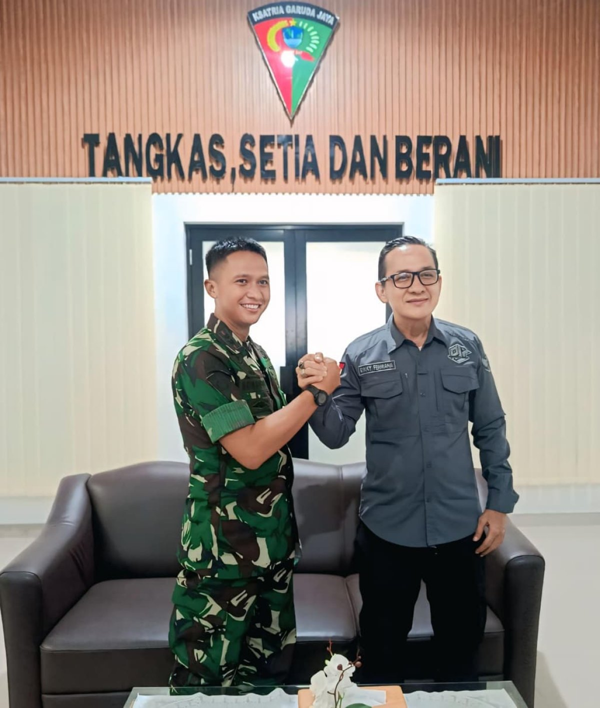 PJS Babel Perkuat Sinergi dengan Yonif 147, Dukung Pembentukan Kodam dan Batalyon di Setiap Kabupaten