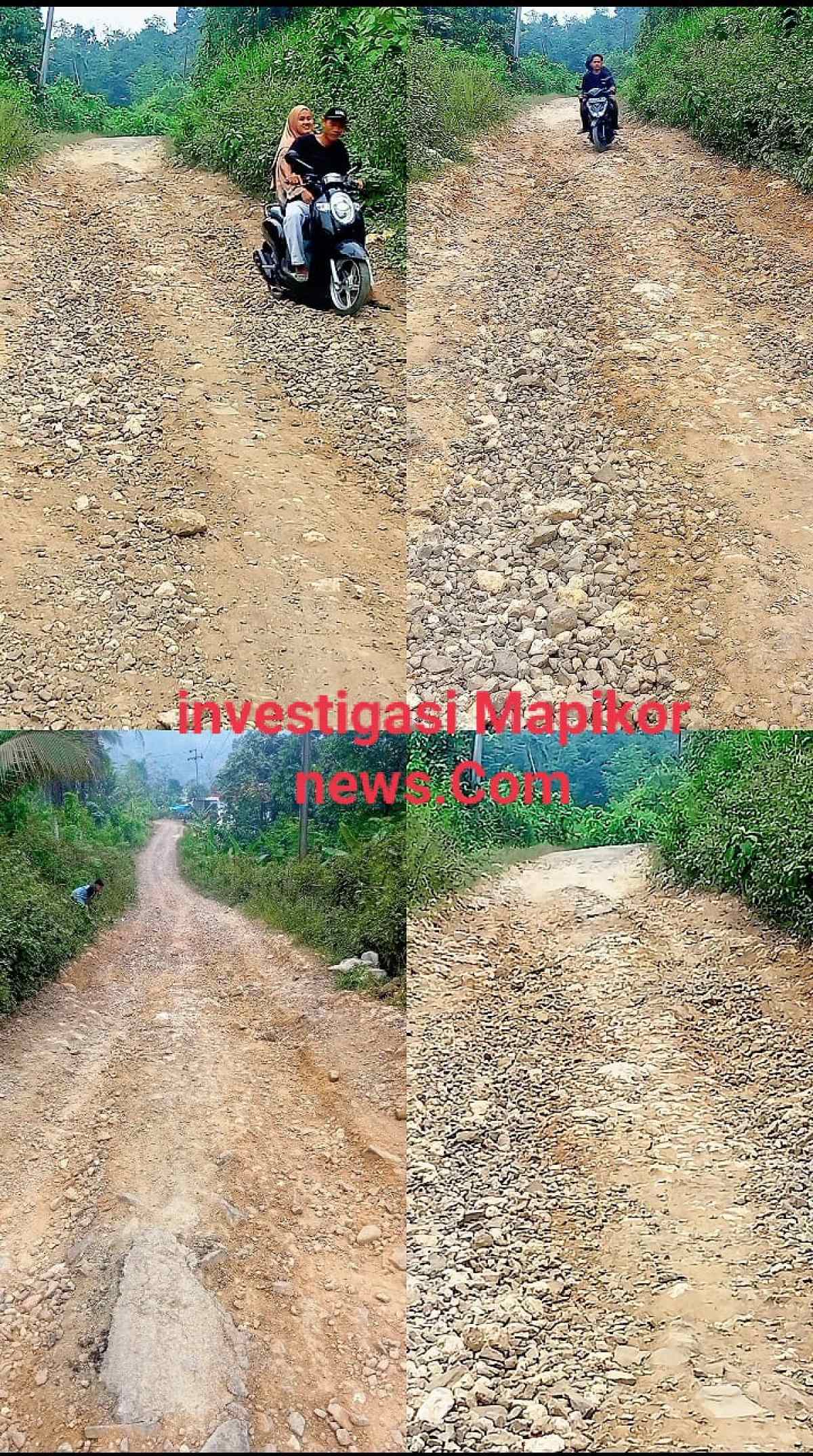 Parah,, Jalan Umum Kepelosok Kampung Parakan Besi Tidak Tersentuh oleh Pemerintah Daerah Maupun Provinsi dan Pemerintah Pusat