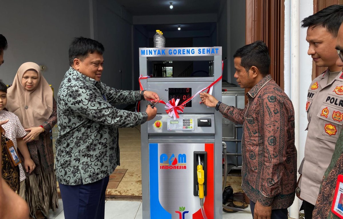 Pertama di Provinsi Jambi, Depo Pom Minyak Goreng Indonesia Resmi Beroperasi di Bangko