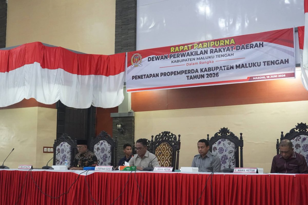 Propemperda 2026 Ditetapkan, Bupati Maluku Tengah : Regulasi Harus Responsif dan Berkeadilan