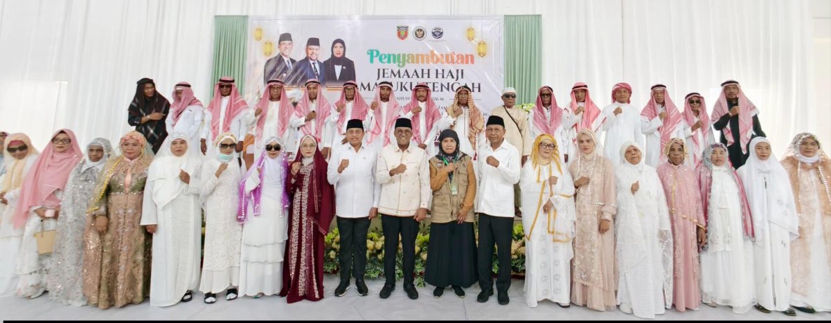 Bupati Malteng Sambut Jamaah Haji: Semoga Jadi Haji Mabrur & Teladan Umat
