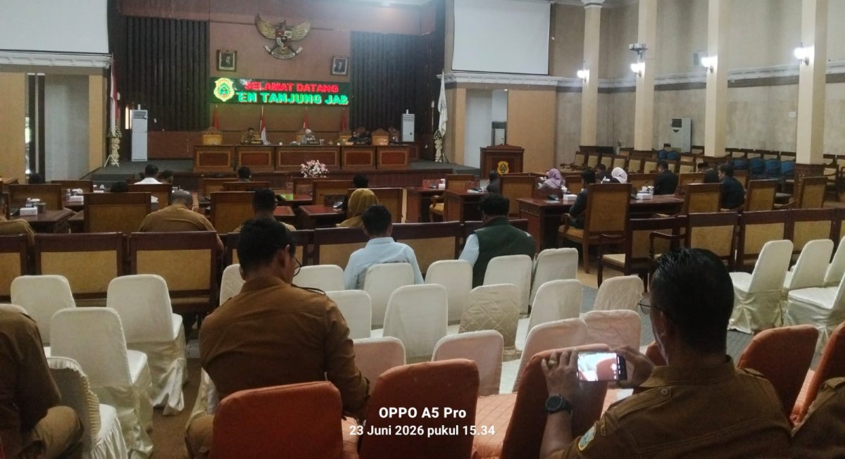 Paripurna DPRD Tanjabtim Fraksi Demokrasi Keadilan Soroti & Pertanyakan Pelayanan RSUD NH