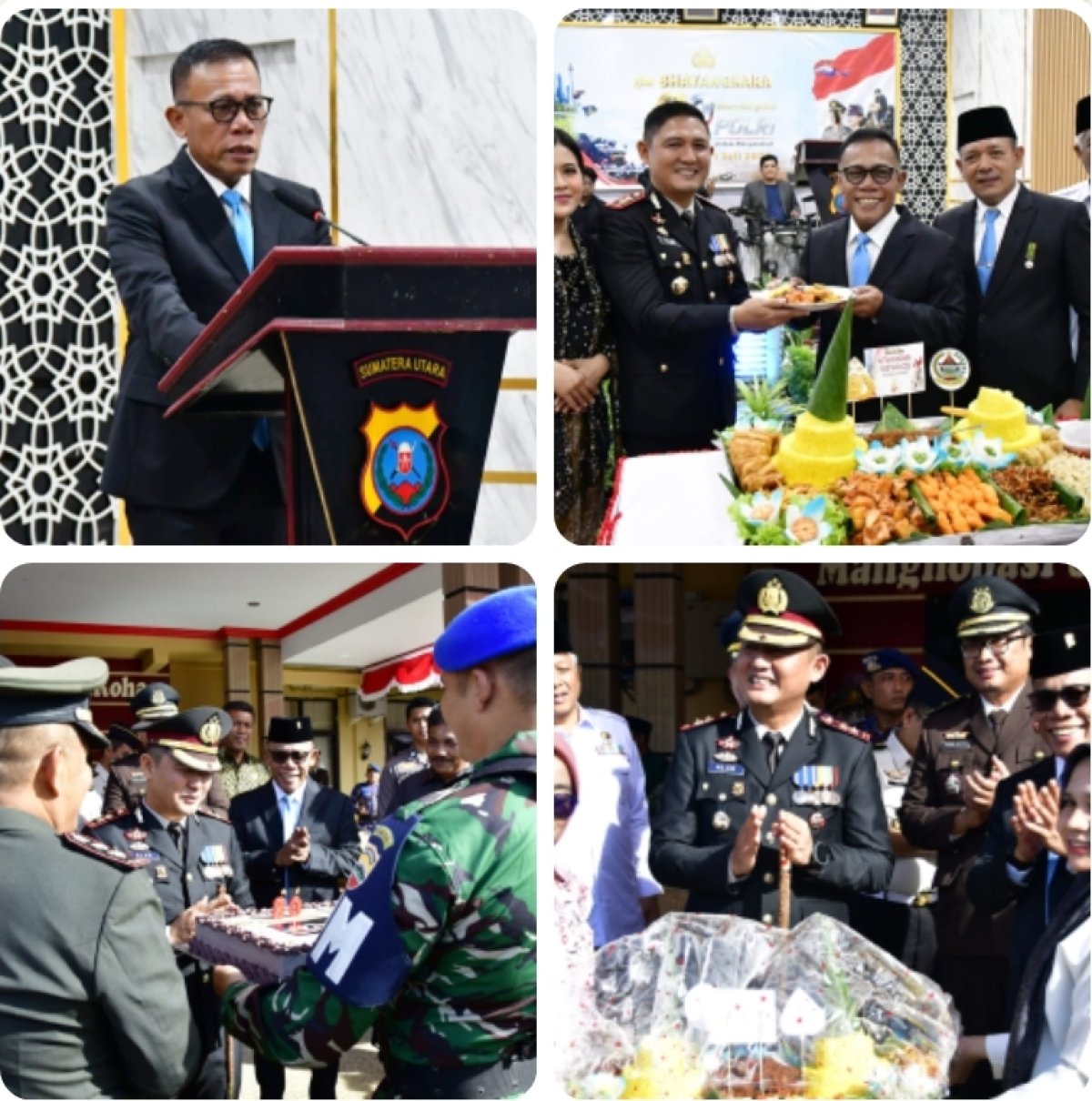 Peringati Hari Bhayangkara ke-80, Bupati Tapteng Apresiasi Sinergi Polri dalam Melayani Masyarakat