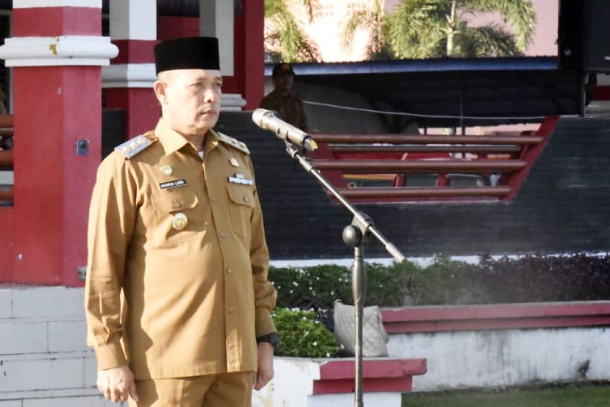 Wakil Bupati Tapteng Pimpin Apel Gabungan ASN, Tekankan Disiplin dan Peningkatan Etos Kerja