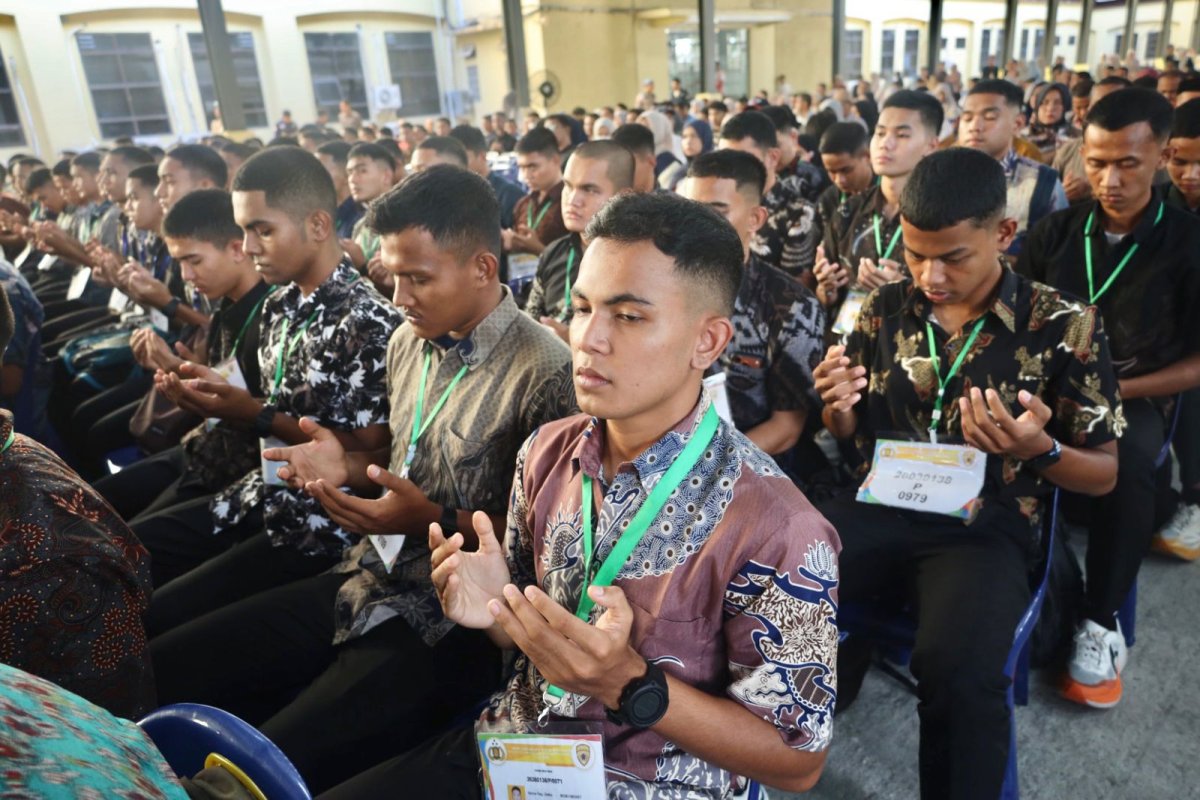 Penerimaan Terpadu Bintara dan Tamtama Polri TA 2026 di Polda Aceh, 141 Calon Bintara dan 49 Calon Tamtama Dinyatakan Lulus