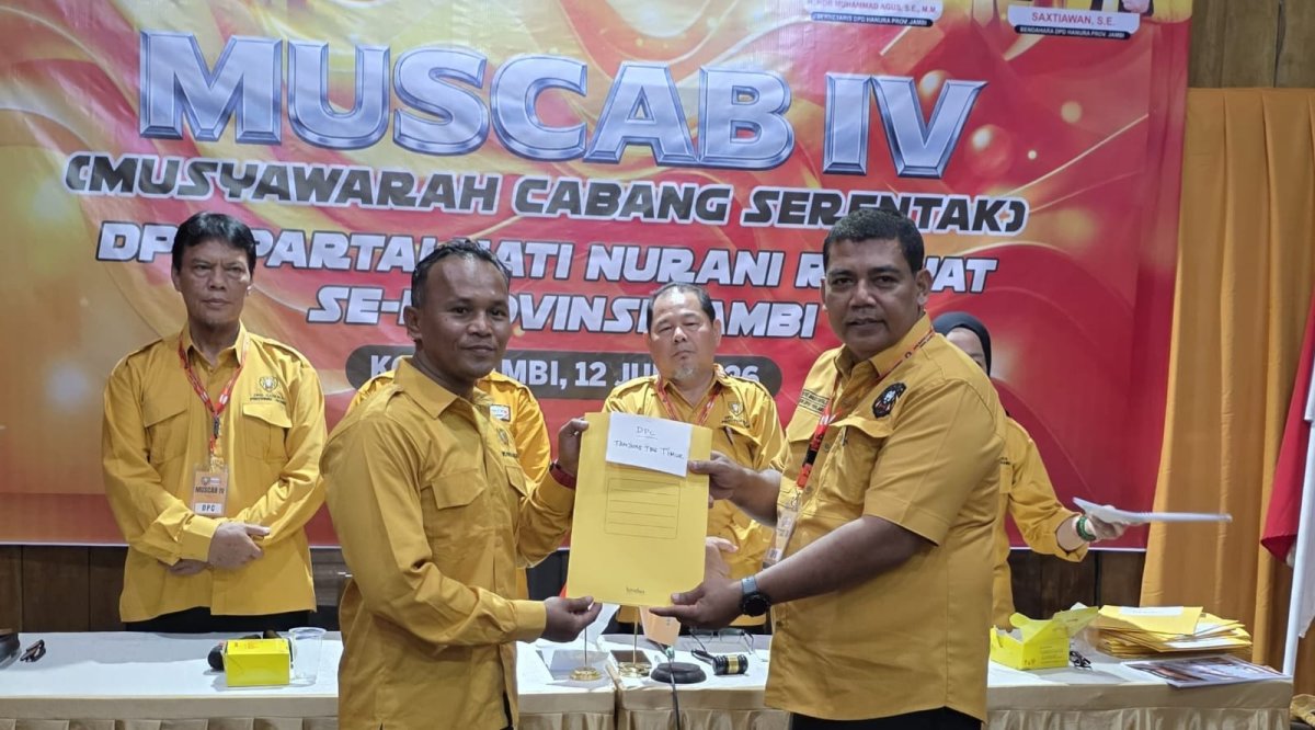 Sah Pimpin DPC Hanura Tanjabtim: Hendra Satukan Barisan, Bangun Struktur Hingga Akar Rumput, Rebut Kursi Parlemen 2029