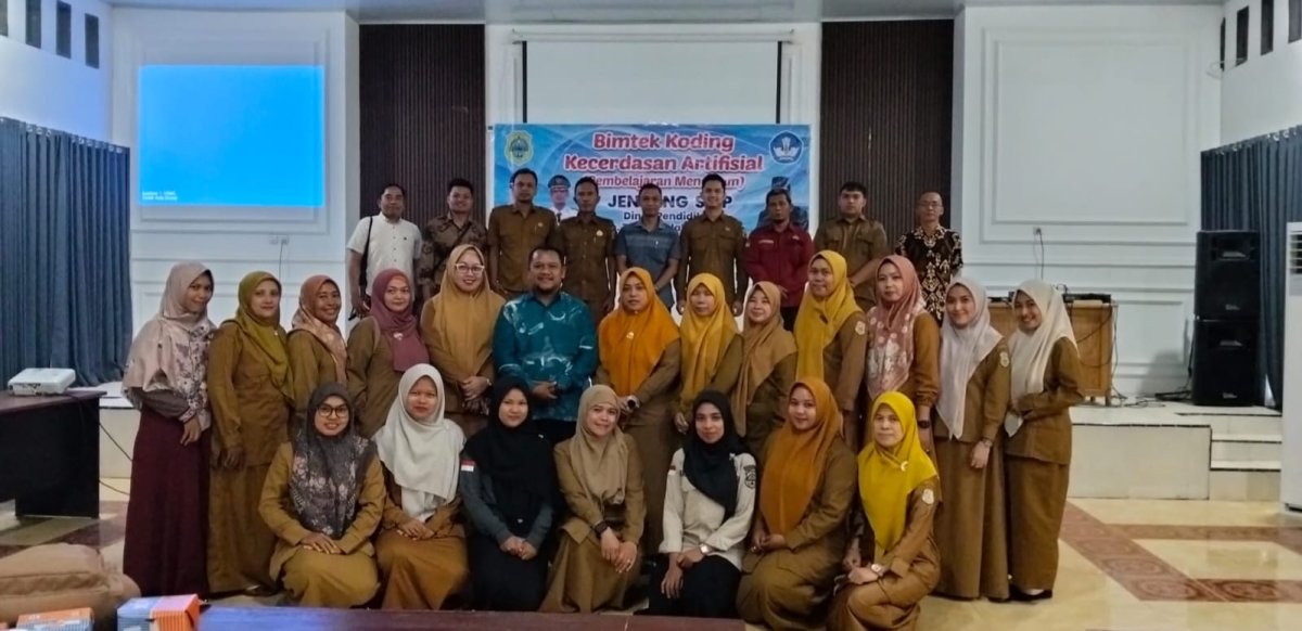Kadisdik Tanjabtim Syafaruddin Tegaskan Bimtek Koding & AI Wajib Berdampak Langsung Di Kelas 