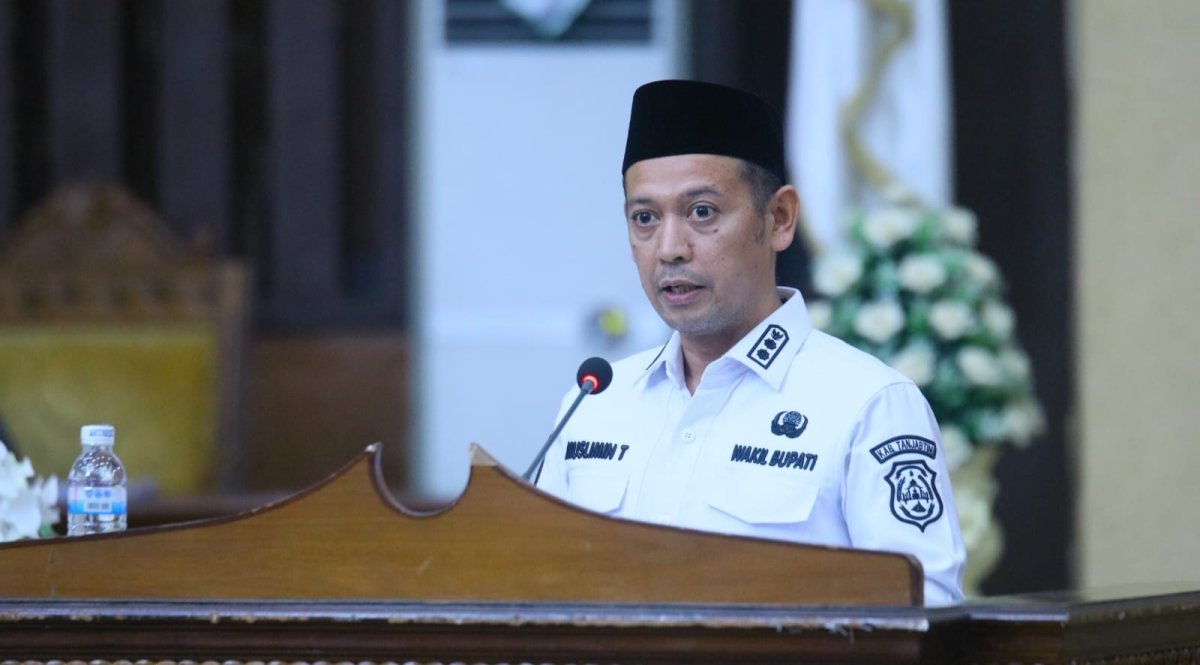 Wabup Muslimin Tanja Sampaikan Jawaban Eksekutif Atas Pandangan Fraksi DPRD: Perkuat Fiskal & Percepatan Pembangunan Tanjabtim