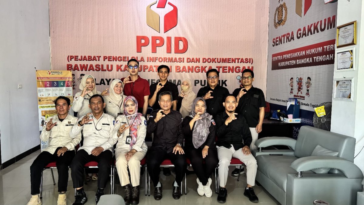 KOMISI INFORMASI BABEL LANJUTKAN UJI PUBLIK E-MONEV 2026 DI KABUPATEN BANGKA TENGAH