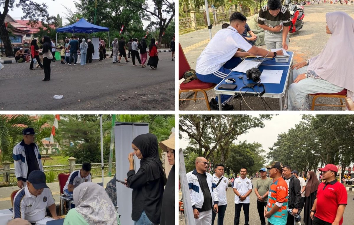 Sambil Olahraga, Warga Merangin Juga Bisa Bikin Paspor di CFD 
