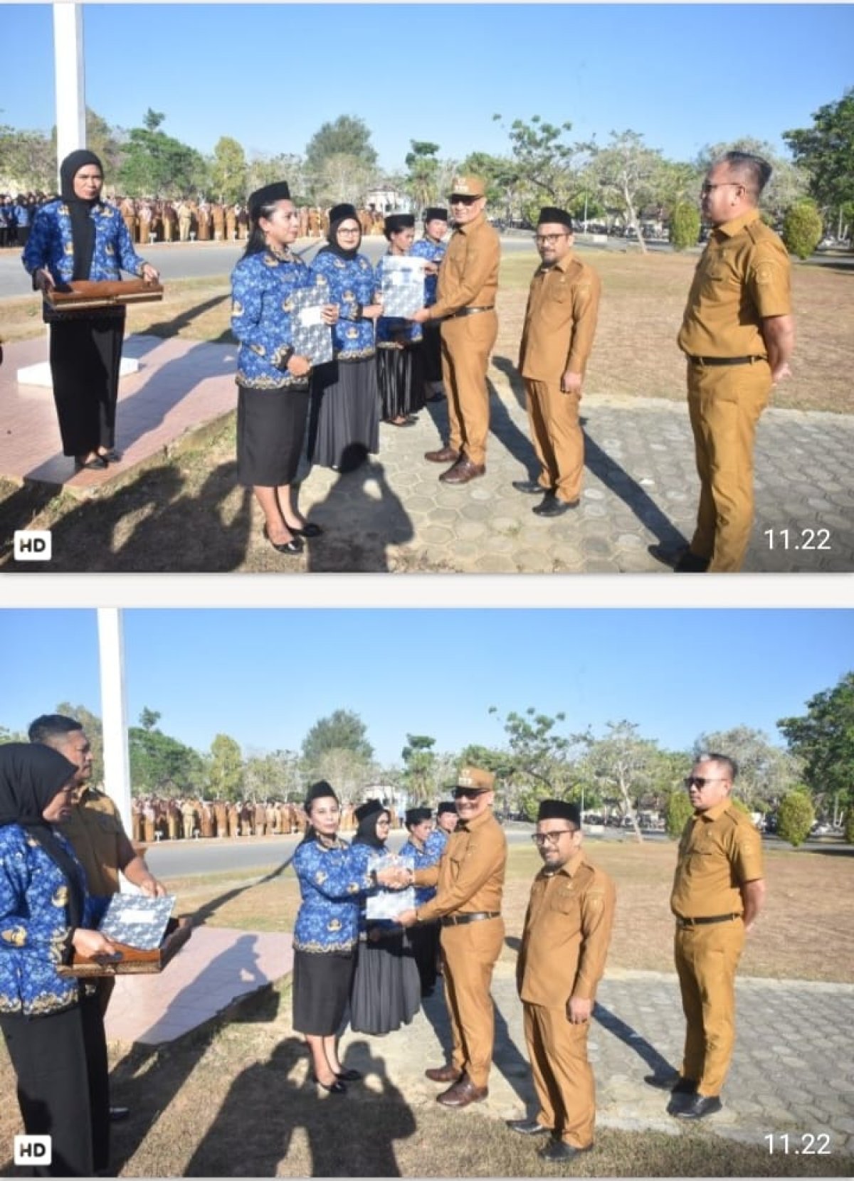 PEMERINTA KABUPATEN BURU SECARA RESMI MELANTIK 1. 951 PEGAWAI PPPK
