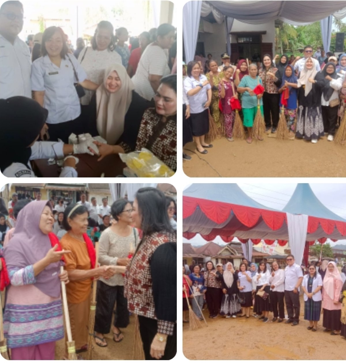 Sambut Hari Jadi ke-81 Kabupaten Tapteng, Dinkes Tapteng Gelar Bakti Sosial Pengobatan Gratis di Kelurahan Hutanabolon dan Tukka