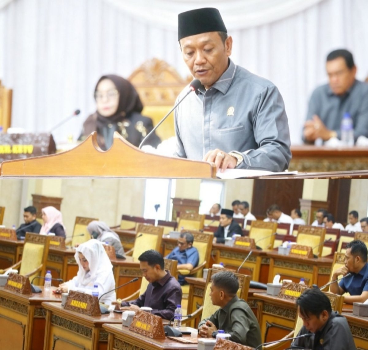 DPRD Fraksi PAN Tanjabtim: Sampaikan 5 Poin Penting-Sepakati Perubahan KUA-PPAS Tahun Anggaran 2026