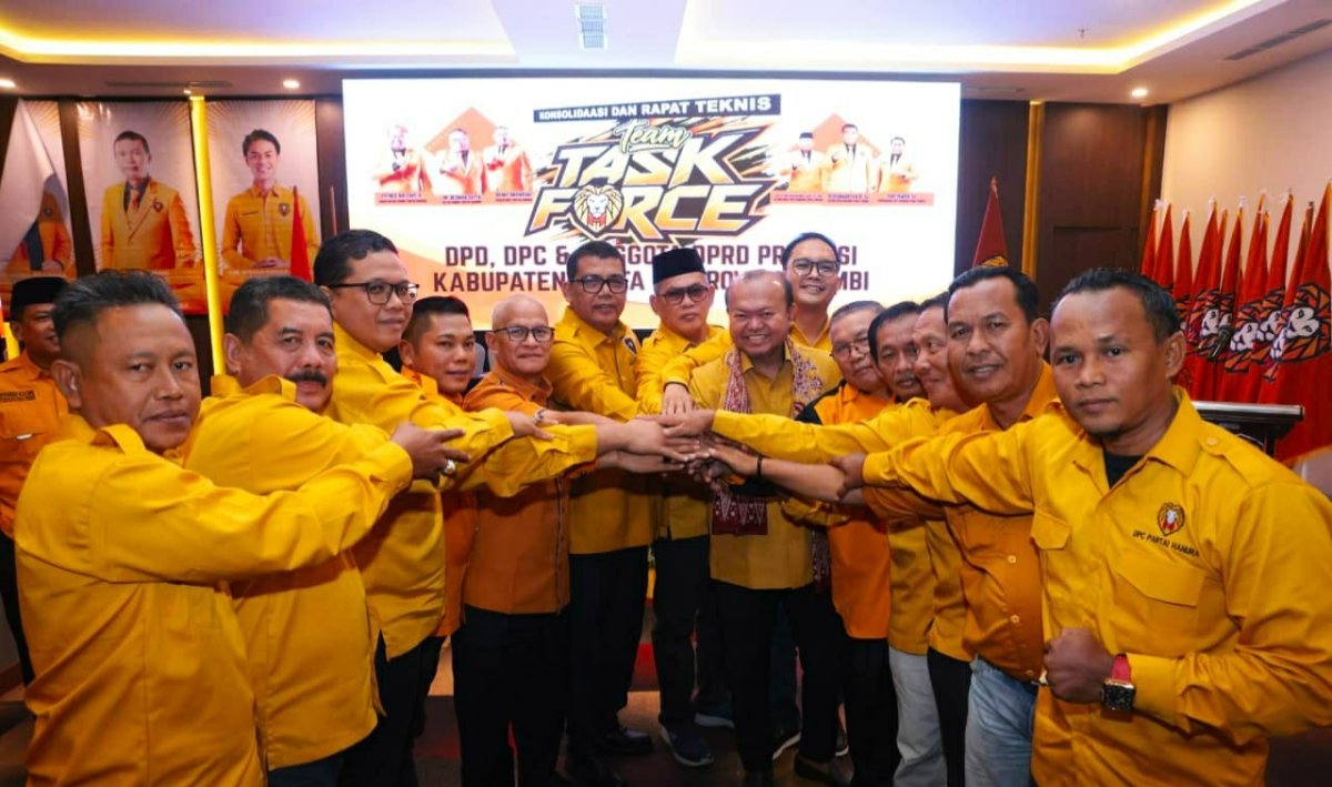 Deklarasi Tegas DPC Hanura Se-Provinsi Jambi, DPP Turun Gunung Kawal Task  Force Siap Menangkan Pileg 2029 Tembus Senayan  