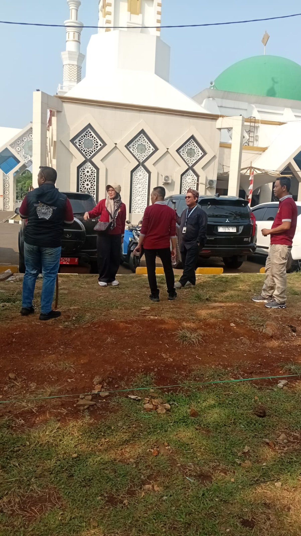 Bagian Hukum Polda Metro Mendatangi Kantor BPN Bogor Dalam Rangka Pemeriksaan Kasus PTSL , Kecamatan Bojong Gede.