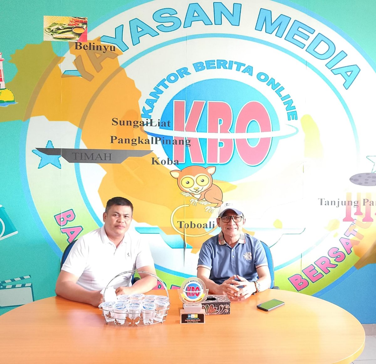 Ketua PWI Bangka Tengah Sambangi KBO Babel, Perkuat Silaturahmi dan Sinergi Insan Pers