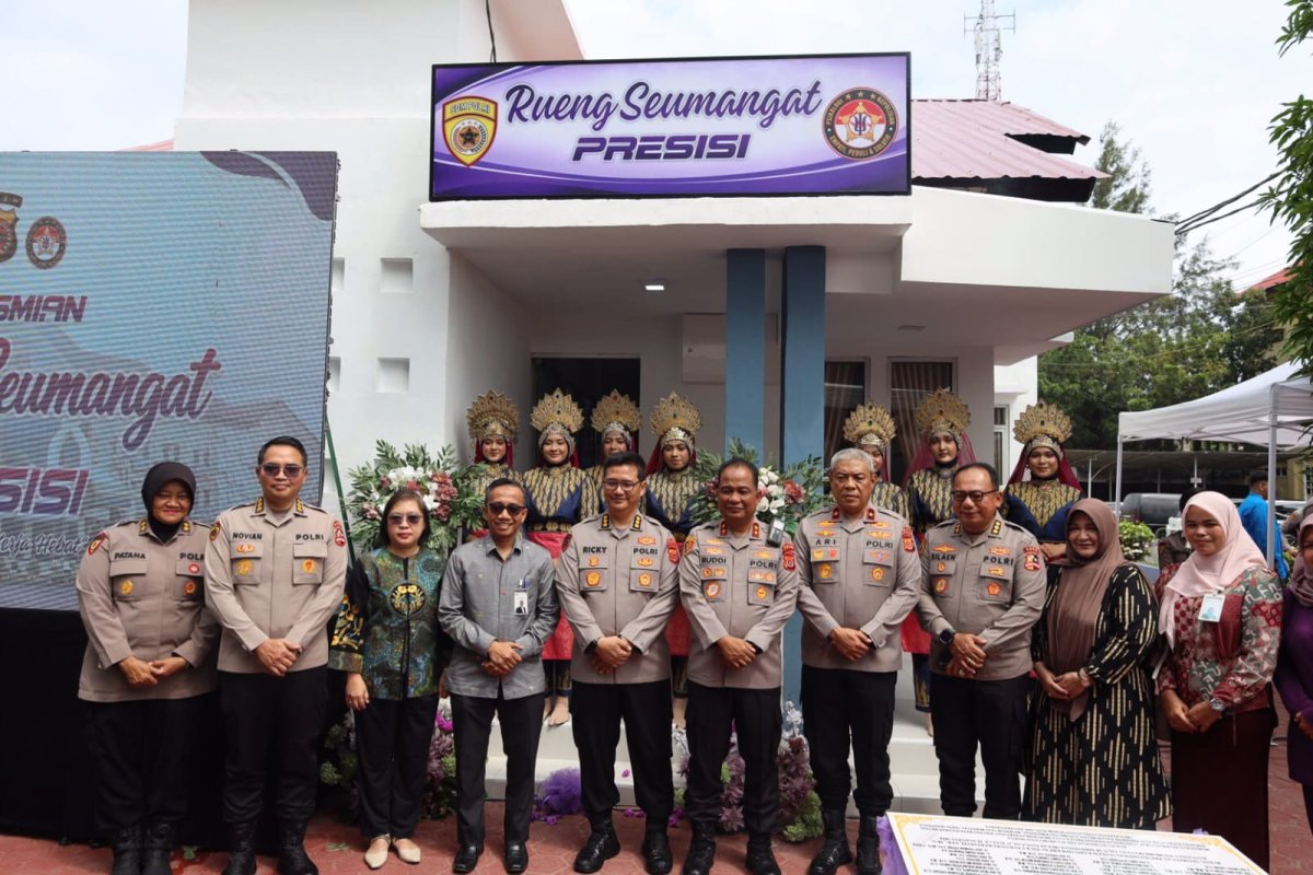 Kapolda Aceh Resmikan Gedung Rueng Seumangat Presisi