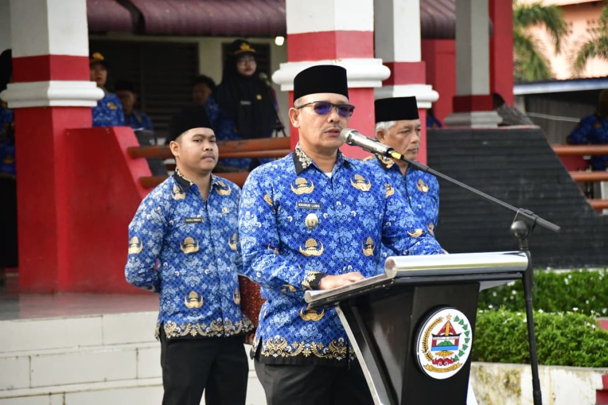 Wabup Tapteng Tegaskan Disiplin dan Integritas ASN Pada Hari Kesadaran Nasional