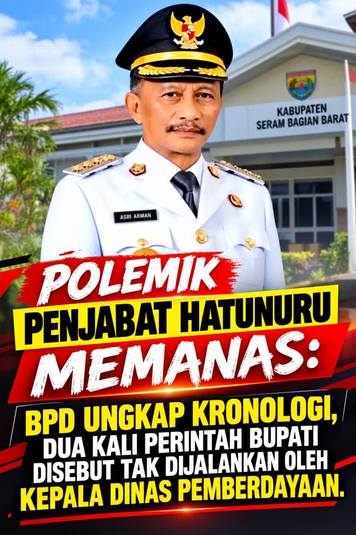 POLEMIK PENJABAT HATUNURU MEMANAS: BPD UNGKAP KRONOLOGI, PERINTAH BUPATI DISEBUT TAK DIJALANKAN