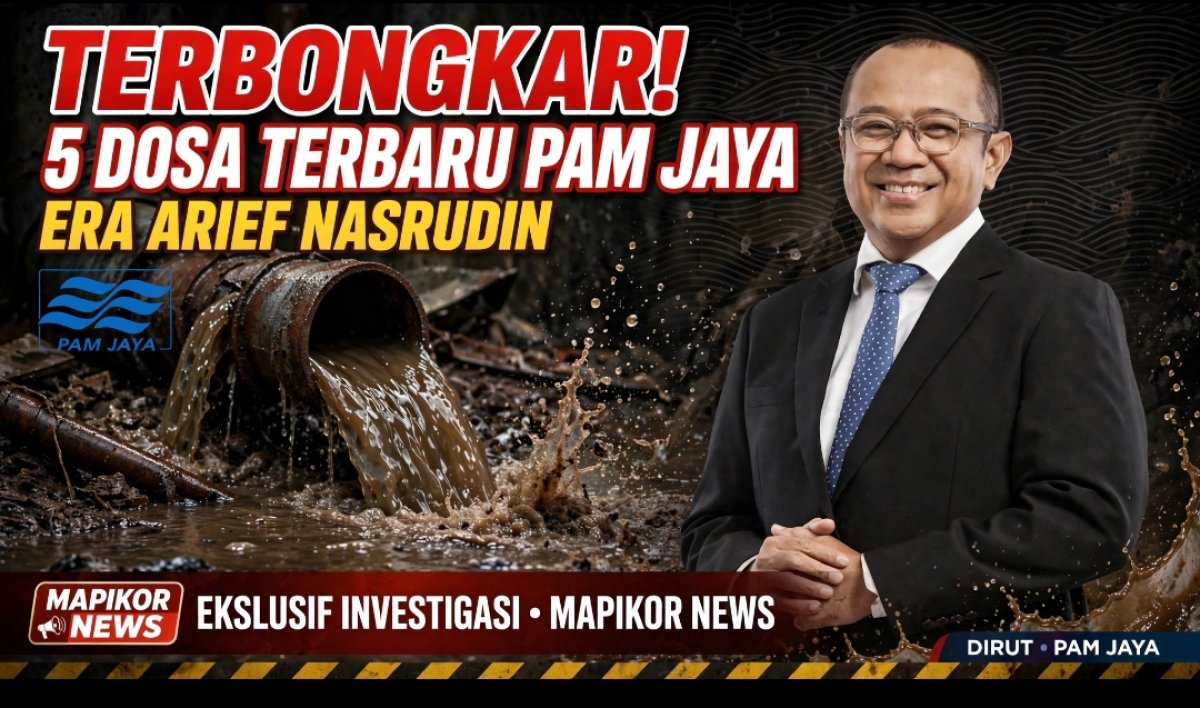 TERBONGKAR! 5 DOSA TERBARU PAM JAYA ERA ARIEF NASRUDIN YANG BELUM PERNAH DIBONGKAR