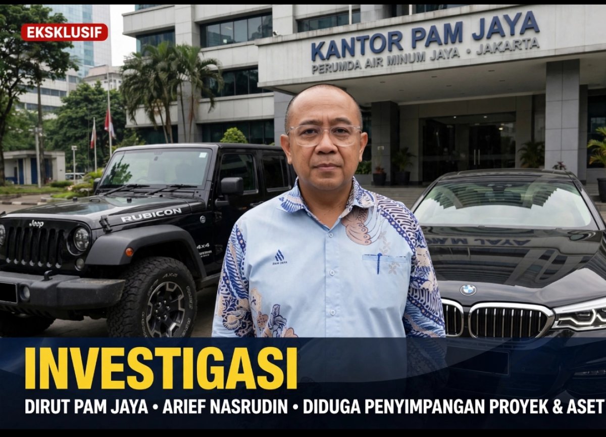Harta Dirut PAM Jaya Arief Nasrudin Tembus Rp35,4 Miliar, Koleksi Rubicon-BMW, Disorot di Tengah Dugaan Bansos Rp2,85 Triliun dan Kontrak Moya