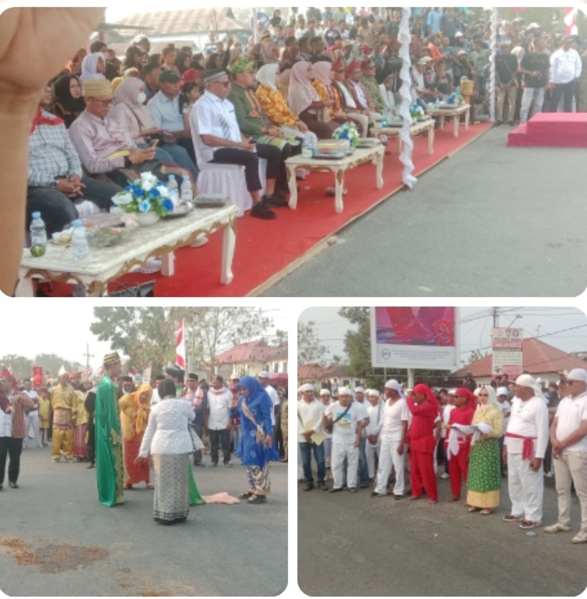 BUPATI BURU IKRAM UMASUGI MELEPAS LOMBA CARNAVAL MENYAMBUT HUT KAB, BURU YANG KE-27 TAHUN