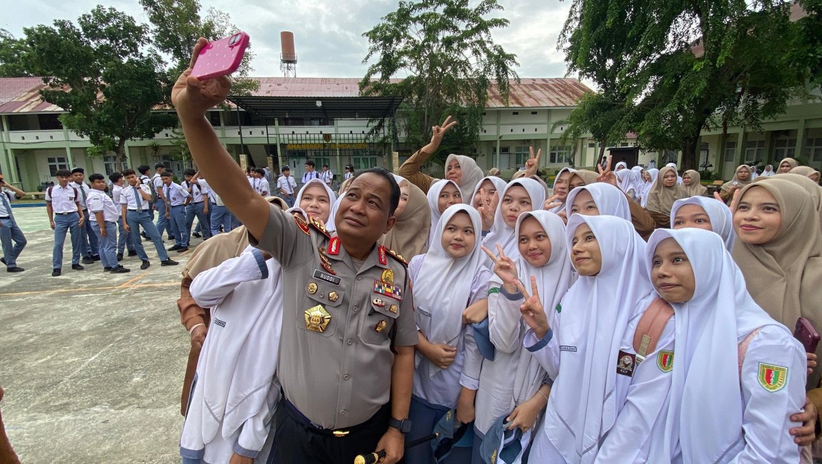 Kapolda Aceh Ajak Pelajar Jauhi Narkoba dan Stop Perundungan: Masa Depan Dimulai dari Karakter