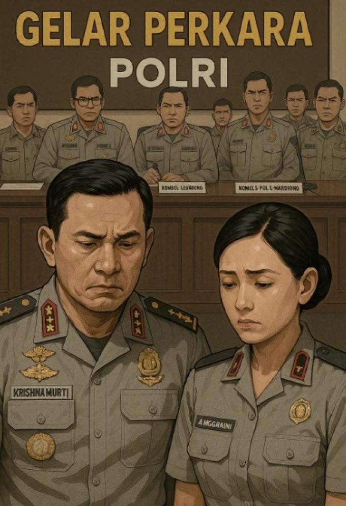 Skandal Cinta di Balik Seragam: Gelar Perkara Irjen Krishna Murti dan Kompol Anggraini Jadi Sorotan Publik