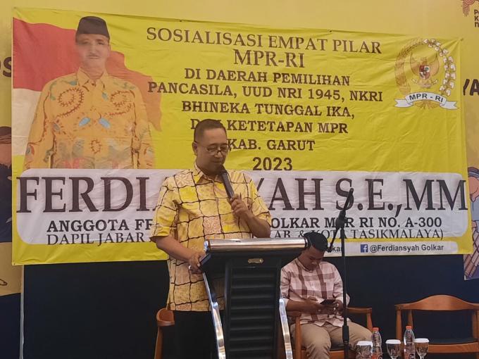 Ferdiansyah Ajak Masyarakat Bahas 4 Pilar Berbangsa dan Bernegara