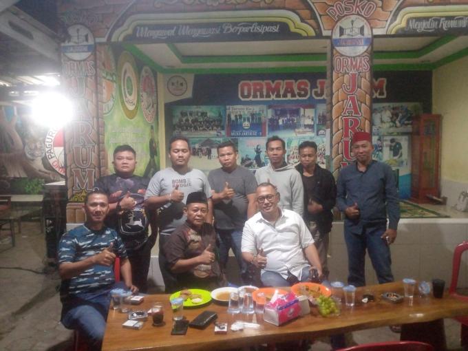 Sekjen Pemuda Pancasila Arif Rahman/Orok Menes Sambangi Tokoh Lebak dan IKA Imala