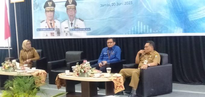 DISKOMINFO PROVINSI JAMBI ADAKAN FGD SATU DATA INDONESIA UNTUK WUJUDKAN