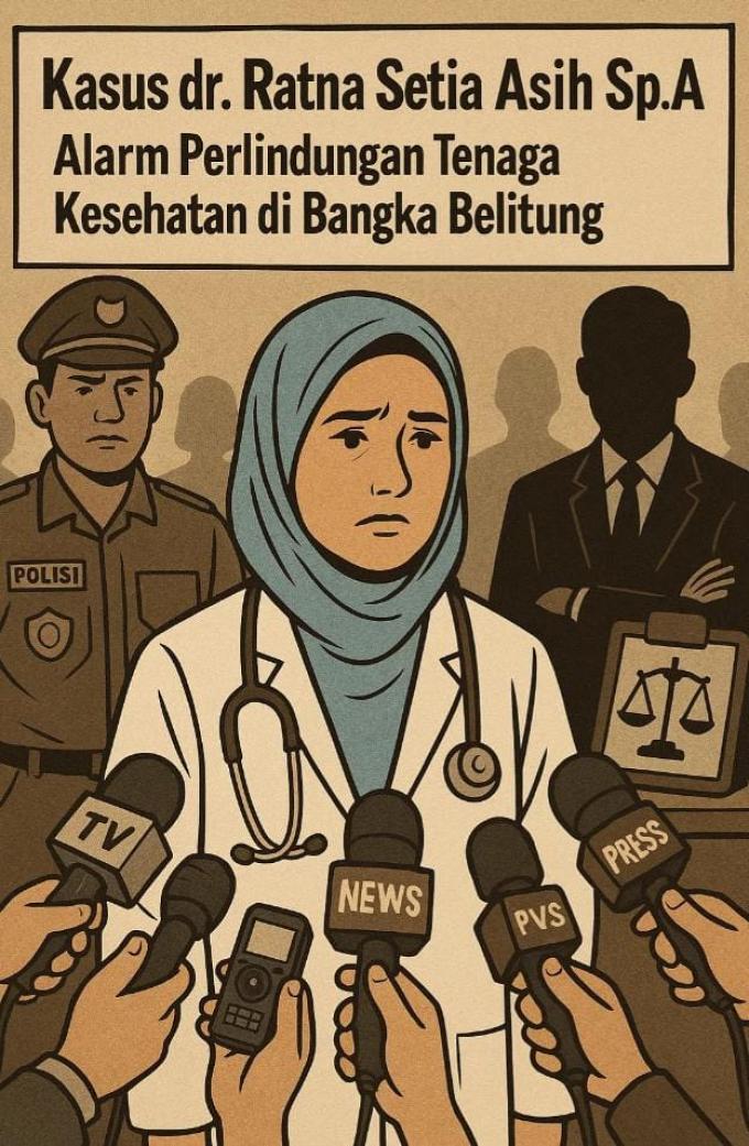 Kasus dr. Ratna Setia Asih Sp.A: Alarm Perlindungan Tenaga Kesehatan di Bangka Belitung