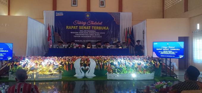 IQRA BURU MENGGELAR WISUDA SARJANA ANKATAN XVIIII 