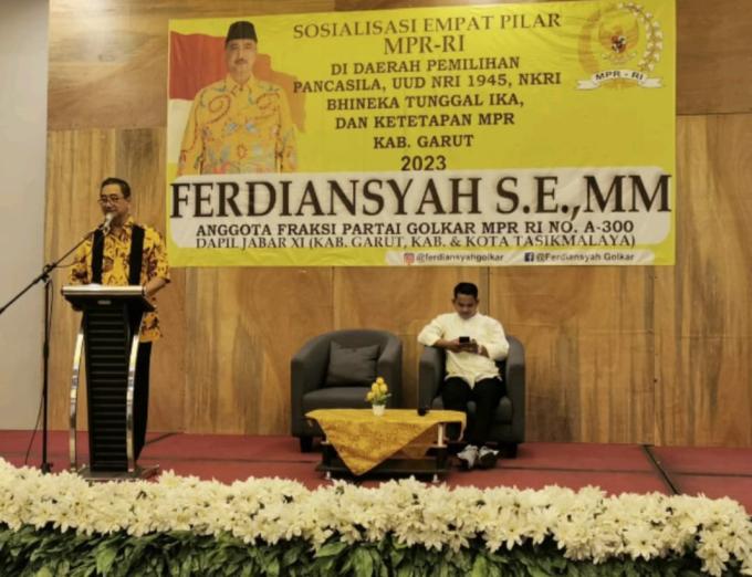 Ferdiansyah Ajak Masyarakat Garut Implementasikan Empat Pilar Kebangsaan