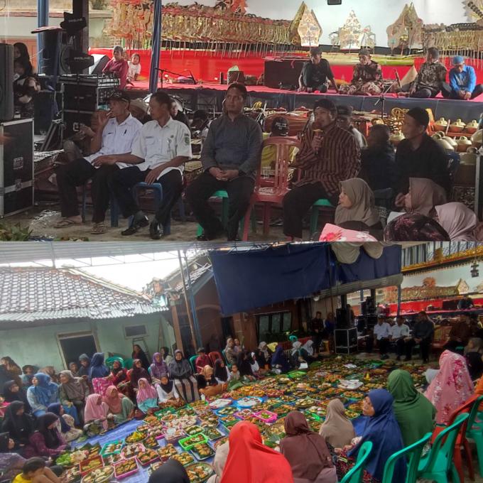 Acara Sedekah Bumi Dusun Suwuk, Desa Tlaga di Hadiri Pemda Kabupaten Banjarnegara