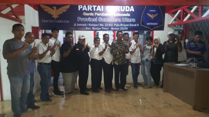 Satuan Tugas Khusus Partai Garuda Provinsi Sumatera Utara telah Dibentuk