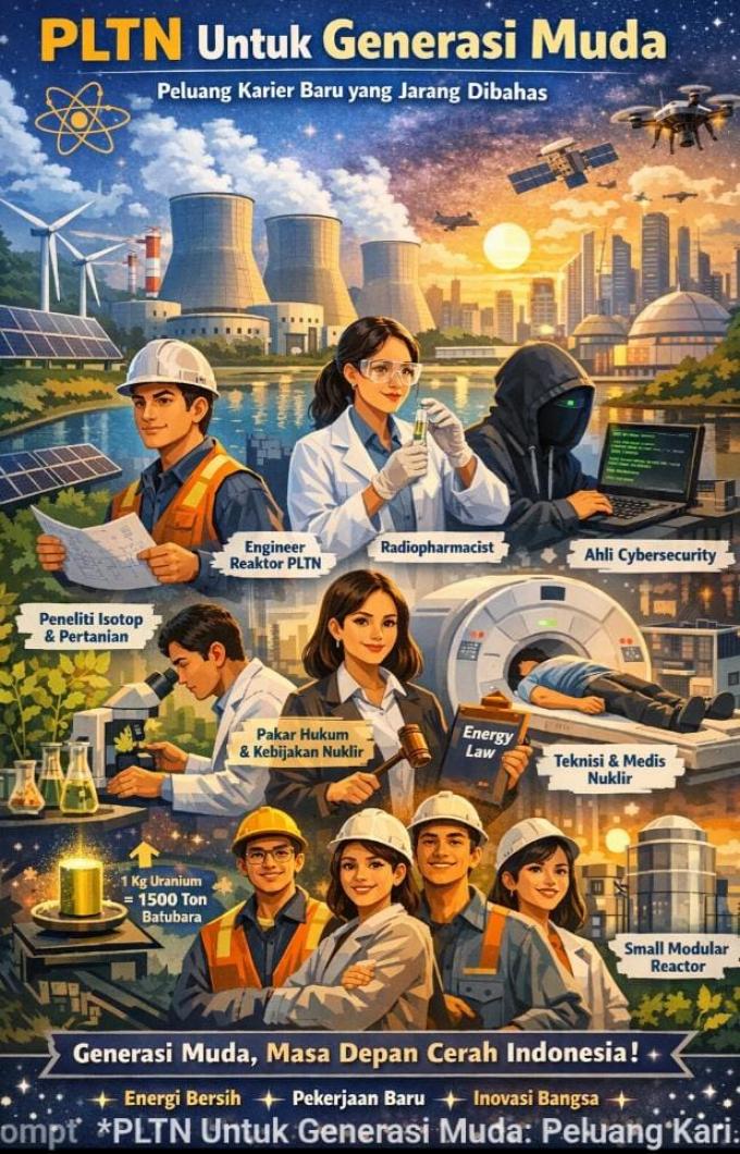 PLTN Untuk Generasi Muda: Peluang Karier Baru yang Jarang Dibahas