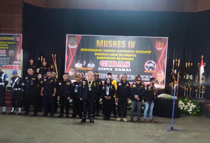 Manaf Kembali Pimpin Gibas Resort Kuningan Periode 2022-2027 